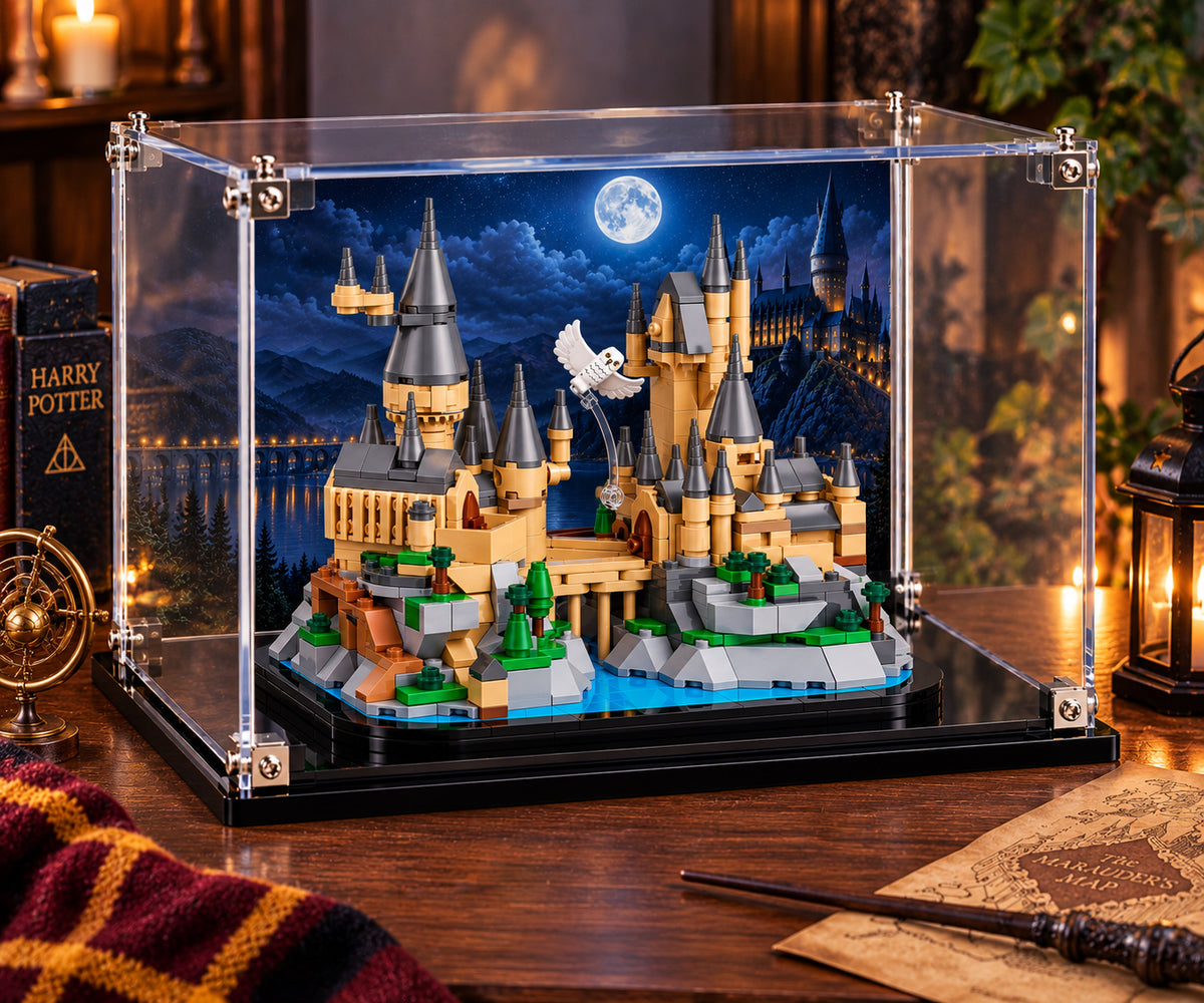 Display Case For LEGO® Mini Hogwarts™ Castle (40975)