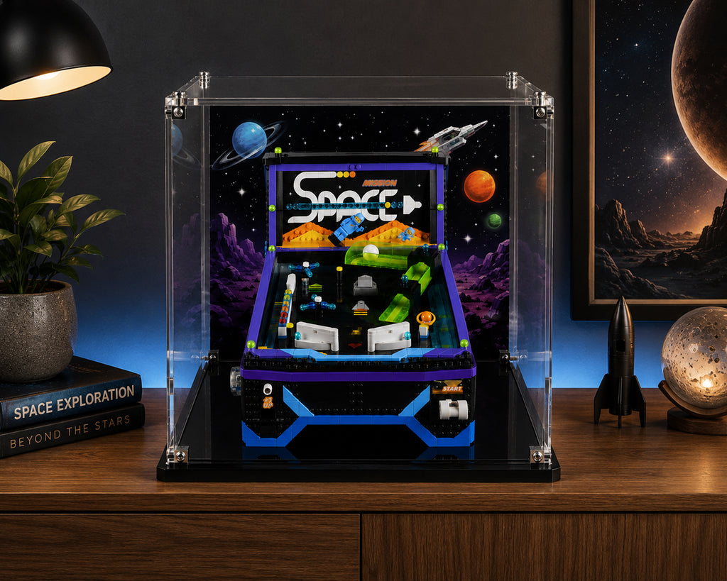 Display Case For LEGO® Icons Arcade Pinball Machine (11374)