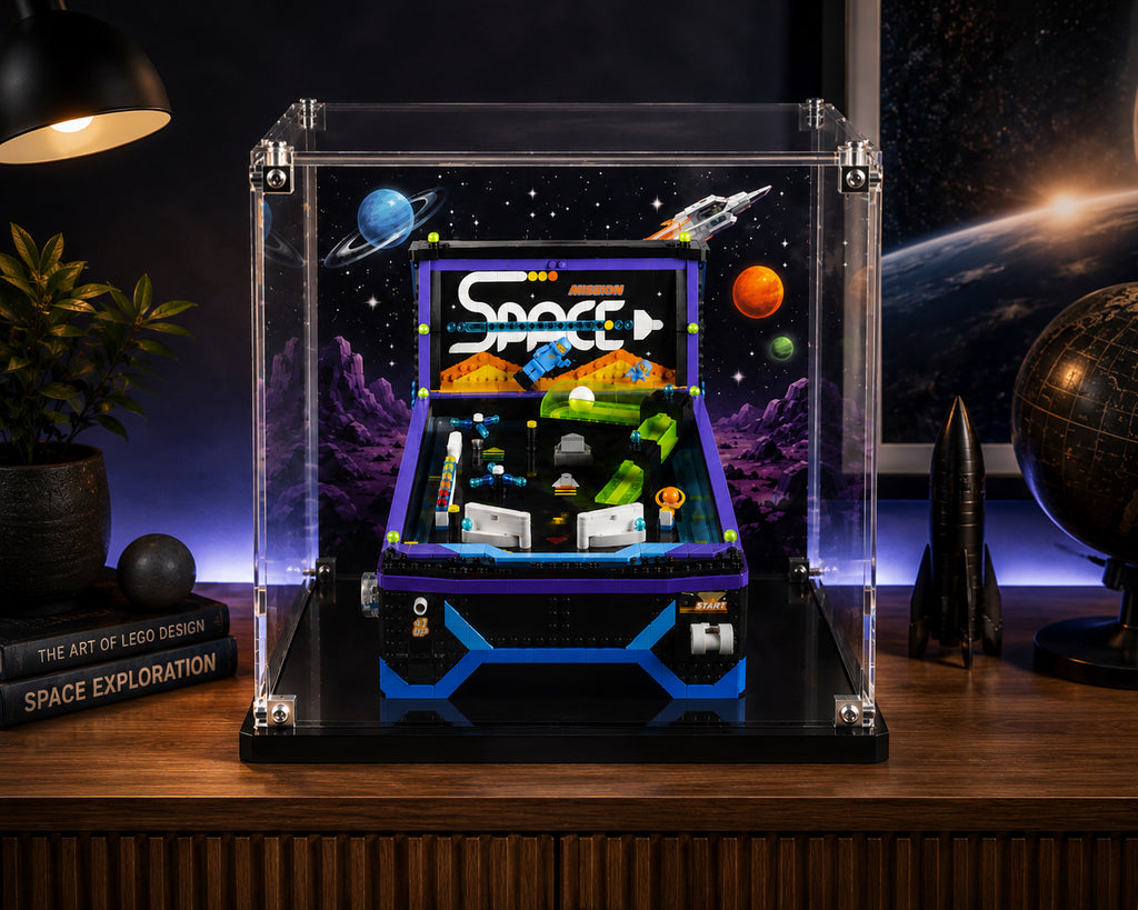 Display Case For LEGO® Icons Arcade Pinball Machine (11374)