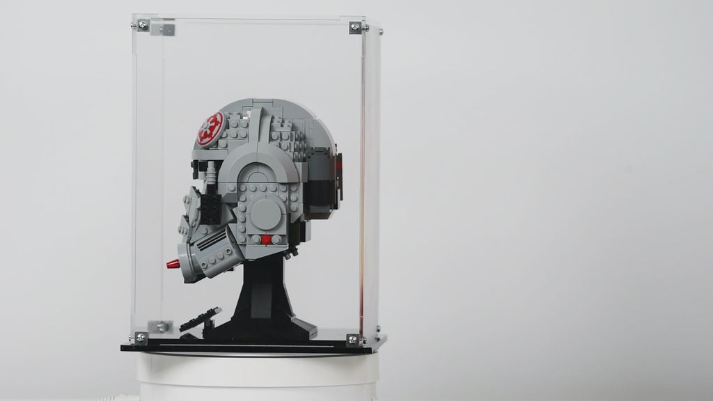 Display Case for LEGO Star Wars: AT-AT Driver Helmet (75429)