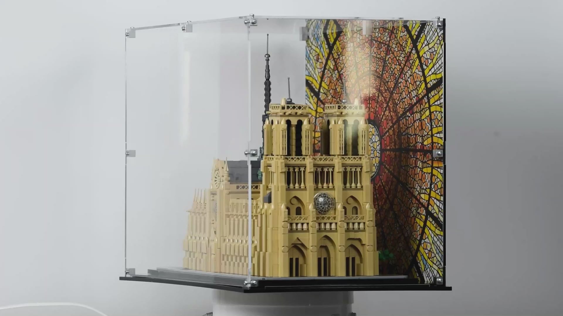 Display Case for LEGO Architecture Notre-Dame de Paris (21061)