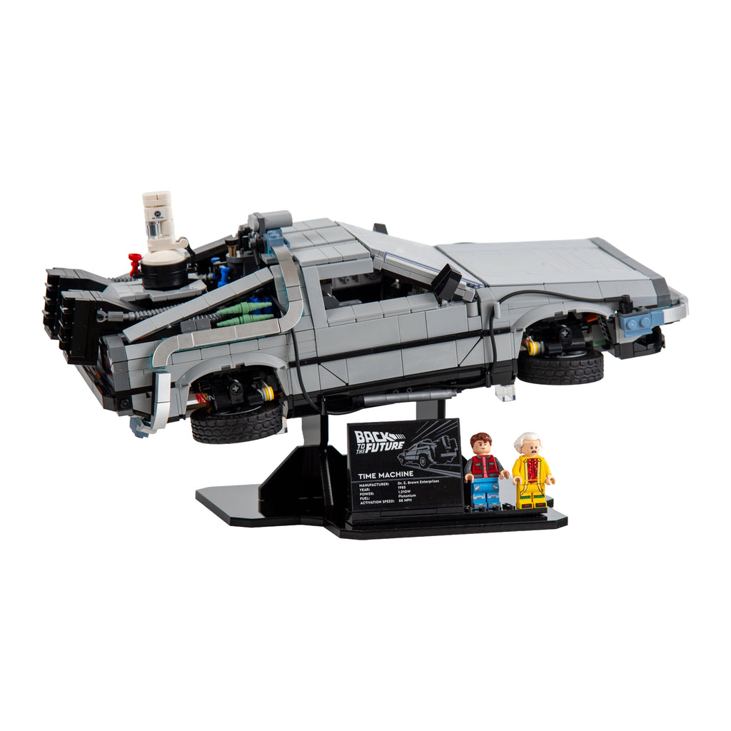 Display Stand For LEGO® Back to the Future Time Machine (10300)
