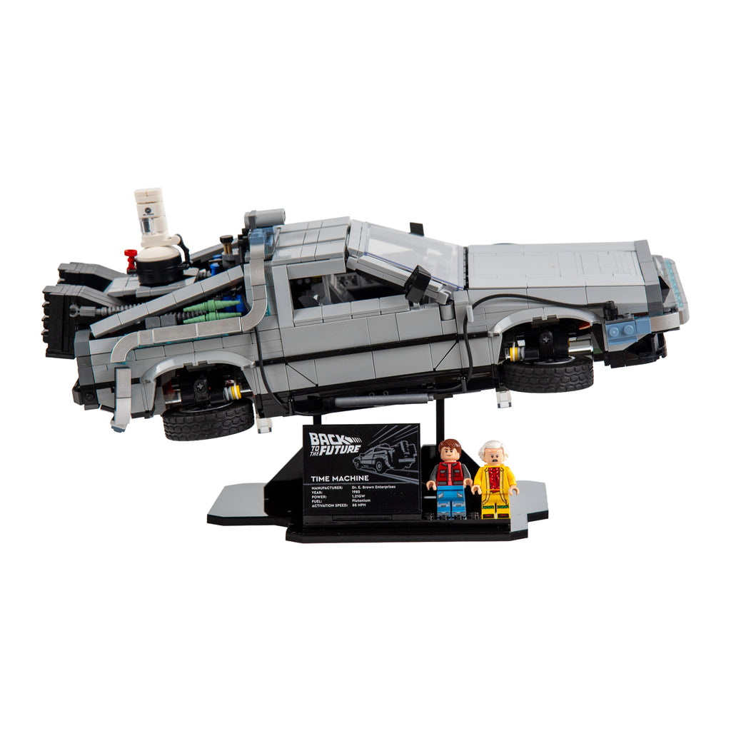 Display Stand For LEGO® Back to the Future Time Machine (10300)
