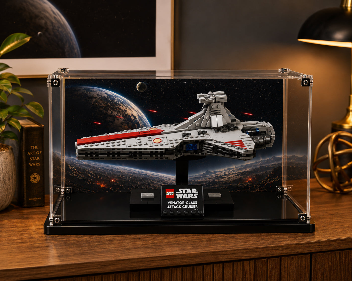Display Case For LEGO® Star Wars: Venator-Class Attack Cruiser™ (75441)