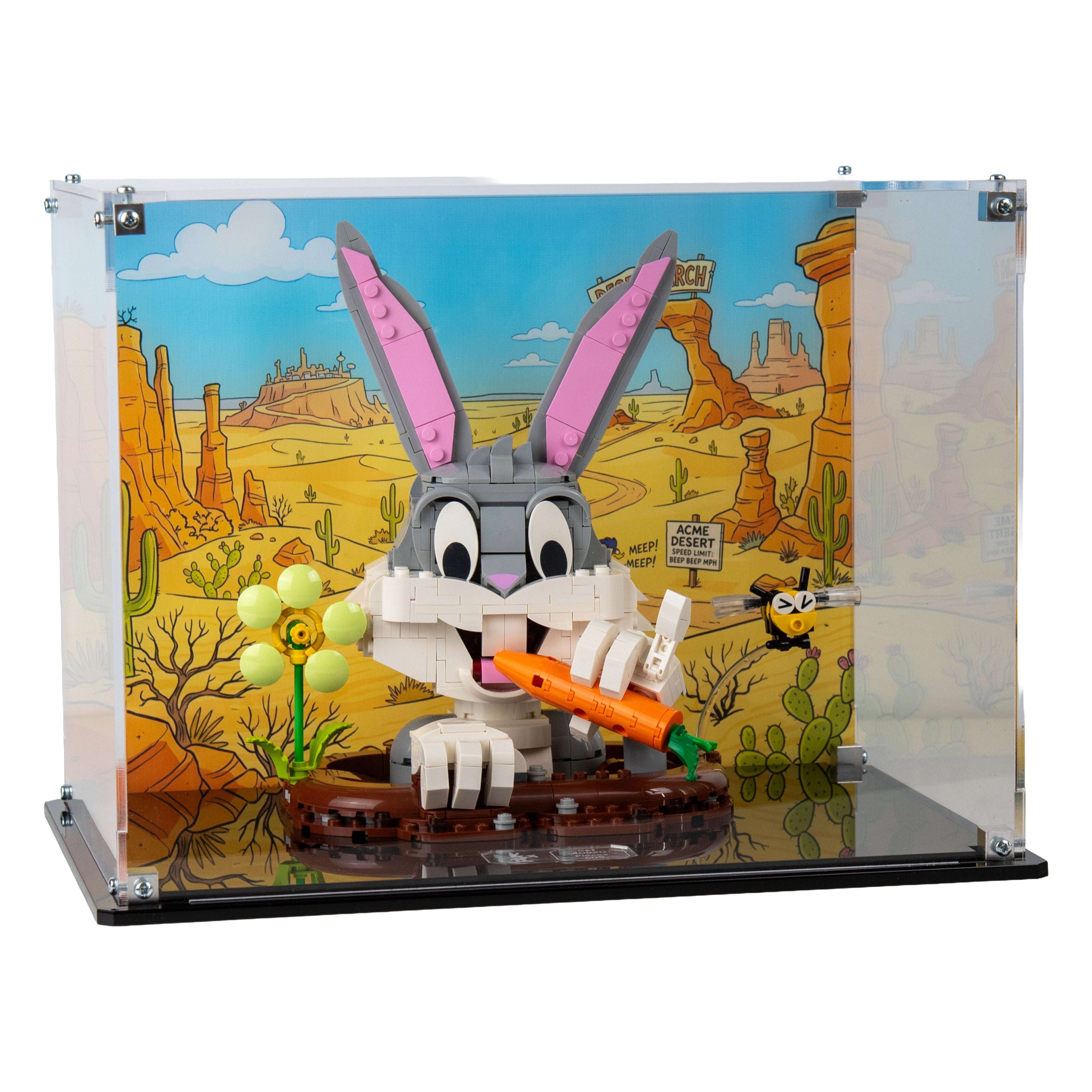 Display Case For LEGO® Bugs Bunny (40920)
