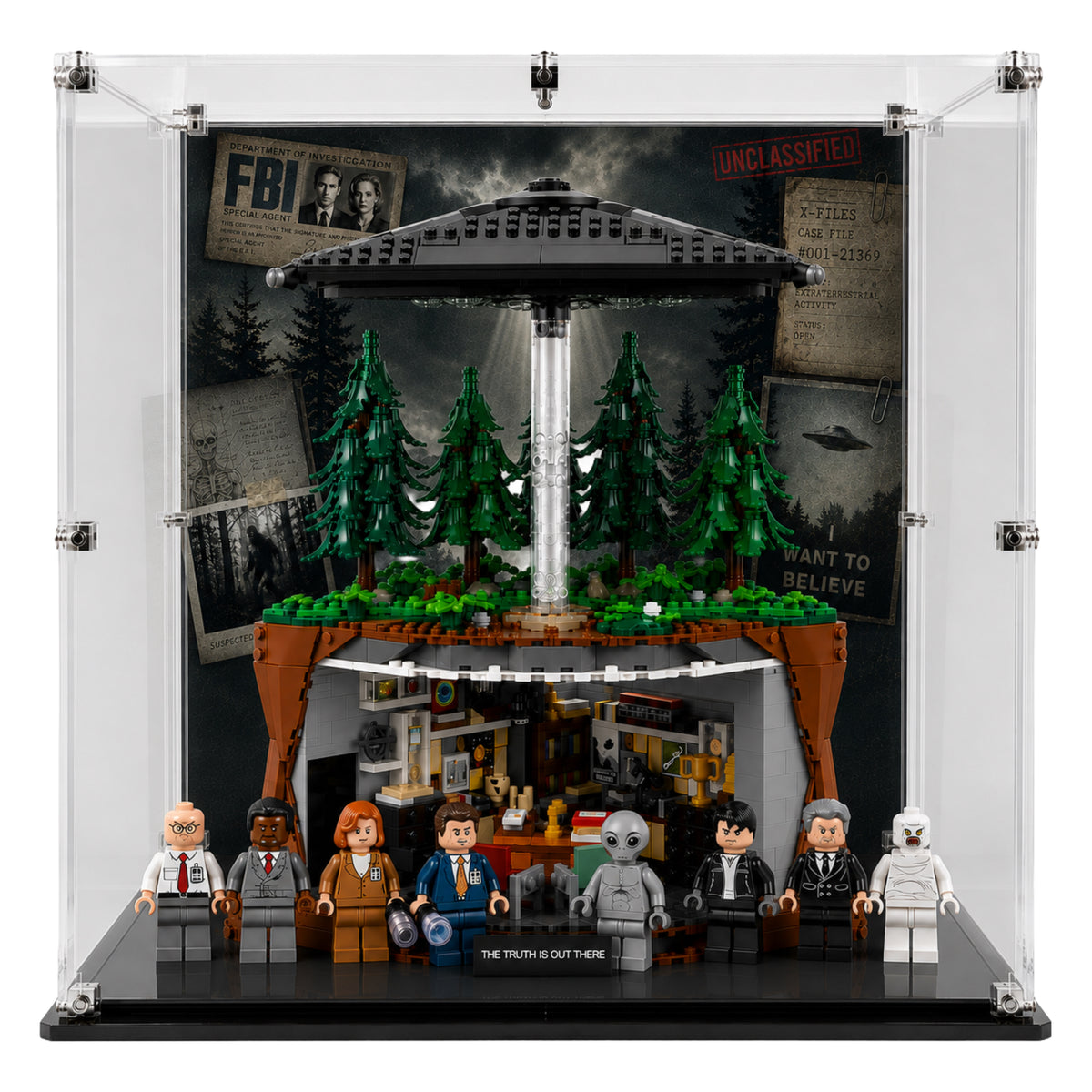 Display Case For LEGO® Ideas The X-Files (21369)