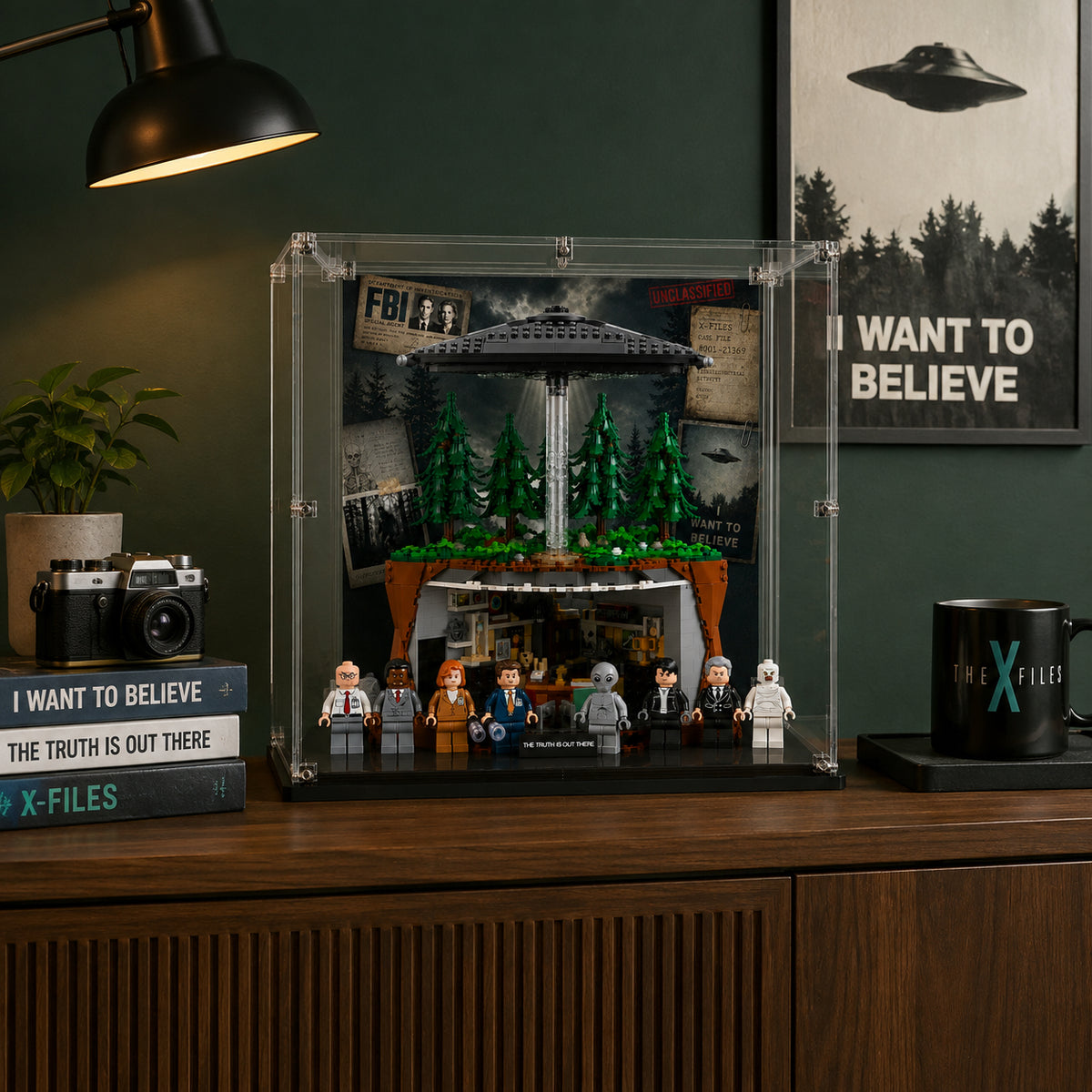 Display Case For LEGO® Ideas The X-Files (21369)